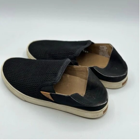 OluKai Women's Pehuea Drop in Heel Sneakers Low Top Slip On Mesh Shoes Size 7 - Picture 6 of 9